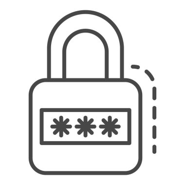 Asma kilit simgesi, özet biçimi