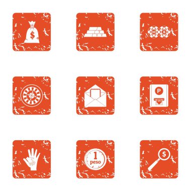 Paralar simgeler kümesi, grunge tarzı