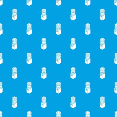 Office su soğutucu desen vektör kesintisiz mavi