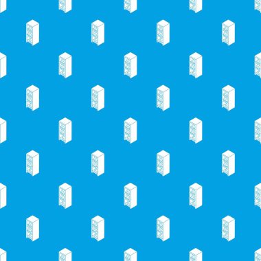 Dosya dolabı desen vektör kesintisiz mavi