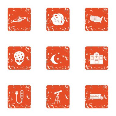 Dünya dışı simgeler kümesi, grunge tarzı