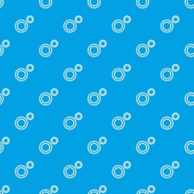 Küf virüs desen vektör kesintisiz mavi