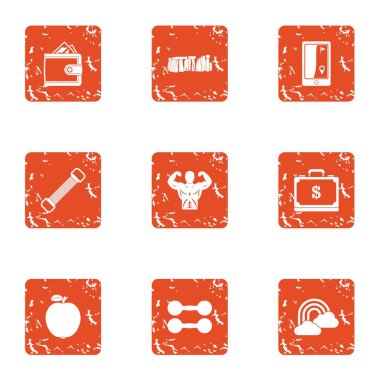 Güzel vücut simgeler kümesi, grunge tarzı