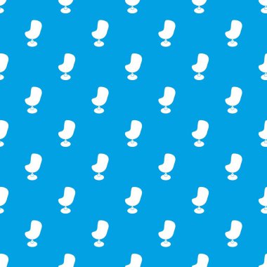 Modern sandalye desen vektör kesintisiz mavi