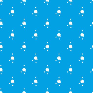 Aseton desen vektör kesintisiz mavi