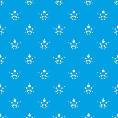 Aspirin desen vektör kesintisiz mavi