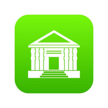 Colonnade simgesi dijital yeşil