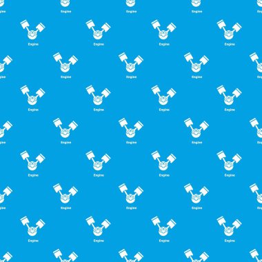 Motor desen vektör kesintisiz mavi