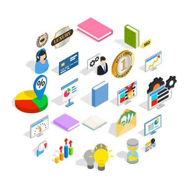 Özellik simgeler kümesi, izometrik stili