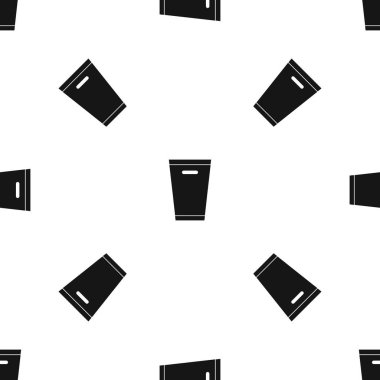 Çöp sorunsuz siyah desen