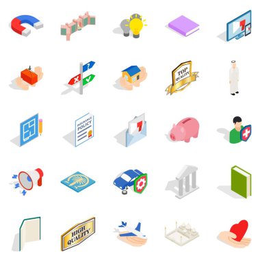 En iyi Icons set, izometrik stili