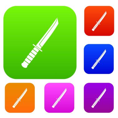 Renk koleksiyonu küçük bıçak seti