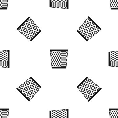 Çöp sorunsuz siyah desen