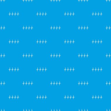 Müzik darbe desen kesintisiz mavi