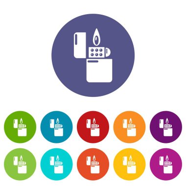 Hafif simgesi, basit siyah stil