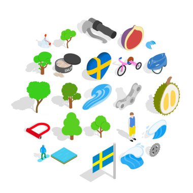 Özü simgeler kümesi, izometrik stili