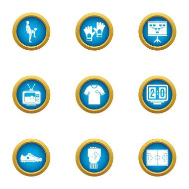 Eğitim alan kutsal kişilerin resmi ayarla, stil düz