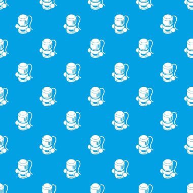 Dairesel güç aracı desen vektör kesintisiz mavi