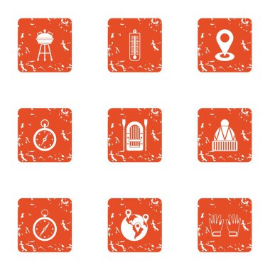 Dünya zaman simgeler kümesi, grunge tarzı