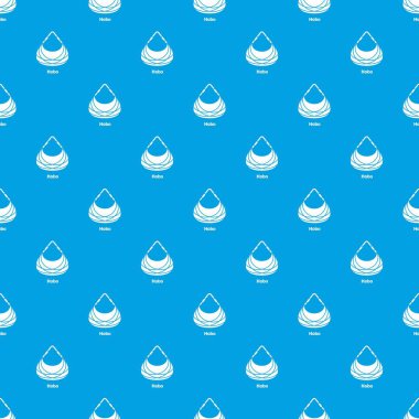 Hobo Çanta desen vektör kesintisiz mavi