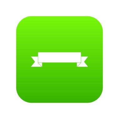 Kurdele simgesi dijital yeşil