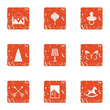 Çocuksuluk simgeler kümesi, grunge tarzı