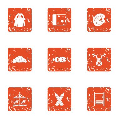 Çocuksuluk simgeler kümesi, grunge tarzı