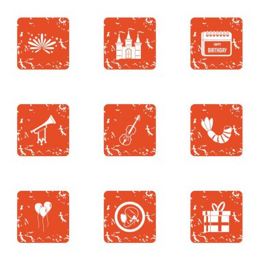 Hatıra simgeler kümesi, grunge tarzı