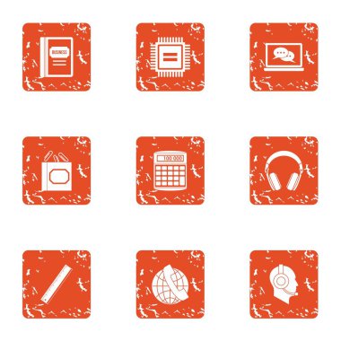 Makine kodu simgeler kümesi, grunge tarzı