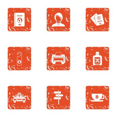 Gezi simgeler kümesi, grunge tarzı