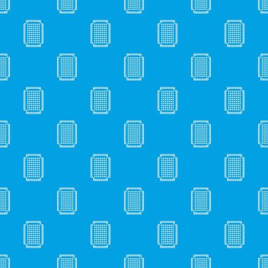 Ayak sünger desen vektör kesintisiz mavi