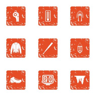 Fan simgeler kümesi, grunge tarzı