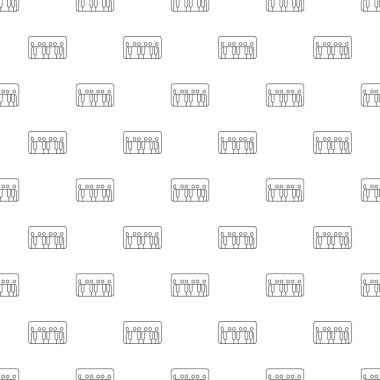 Synthesizer piyano tasarlamak vektör sorunsuz