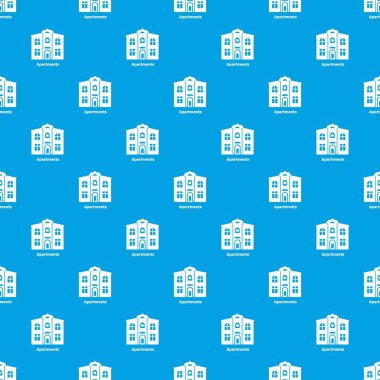 Daireler desen vektör kesintisiz mavi