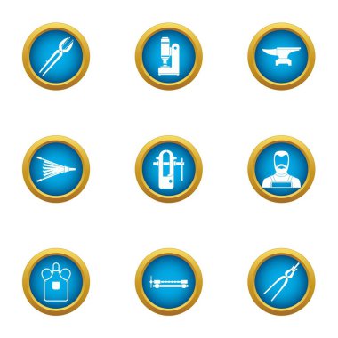 Örs Icons set, düz stil