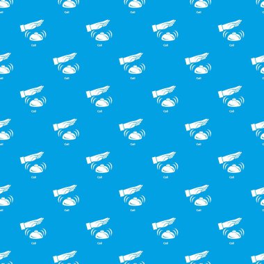 Otel bell desen vektör kesintisiz mavi