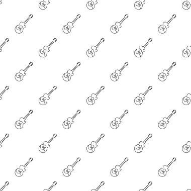 Akustik gitar tasarlamak vektör sorunsuz