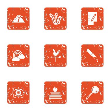 Görme simgeler kümesi, grunge tarzı anlamda