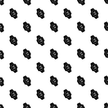 Karikatür giysi tasarlamak vektör sorunsuz düğmesi