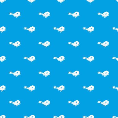 Maden grubu traktör desen vektör kesintisiz mavi