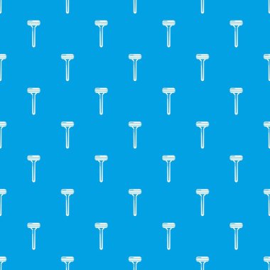 Kadın jilet desen vektör kesintisiz mavi