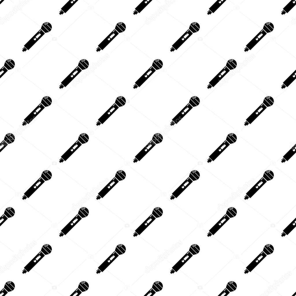 Microphone pattern vector seamless