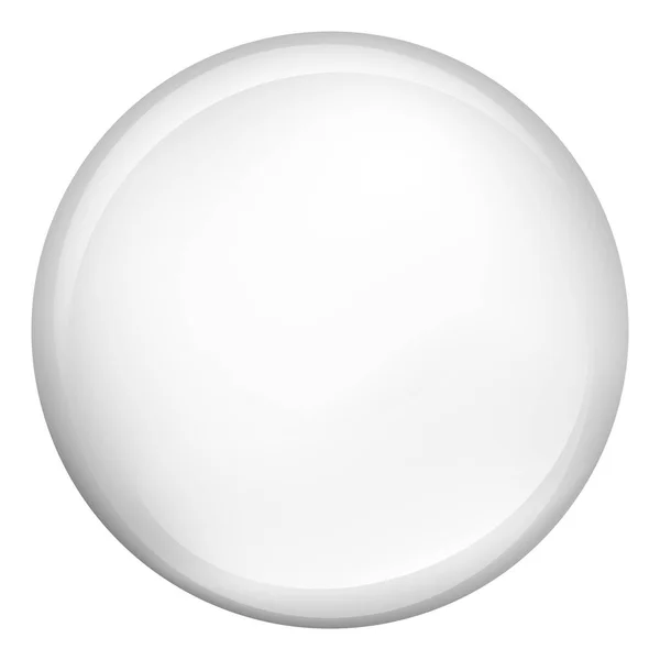 Icône bulle savon, style réaliste — Image vectorielle