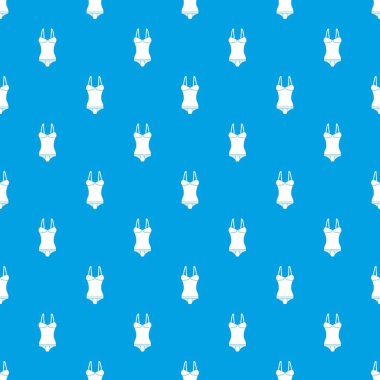 Pijama desen vektör kesintisiz mavi