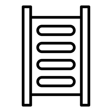 İskele simgesi, anahat stili