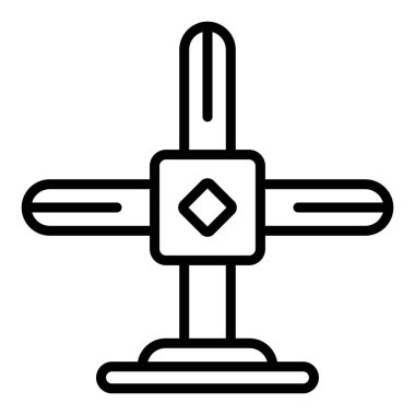 Simgesi iskele, anahat stili