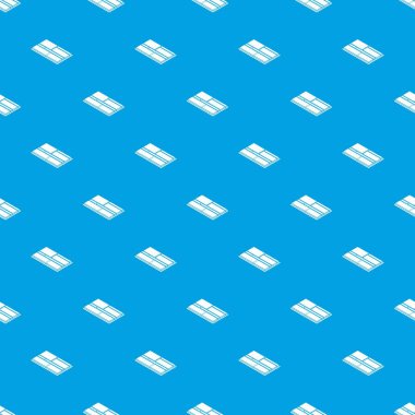 Zemin fayans desen vektör kesintisiz mavi