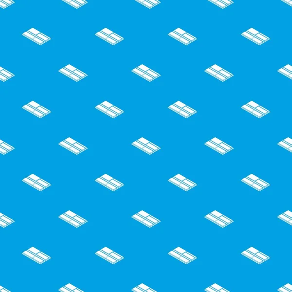 Carreaux de sol motif vecteur sans couture bleu — Image vectorielle
