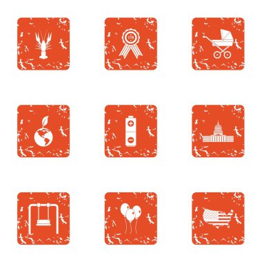 Amerikan tarihi simgeler kümesi, grunge tarzı