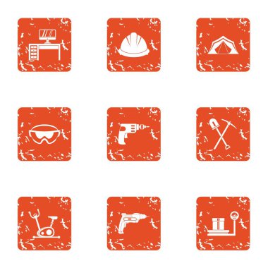 En iyi teslim simgeler kümesi, grunge tarzı